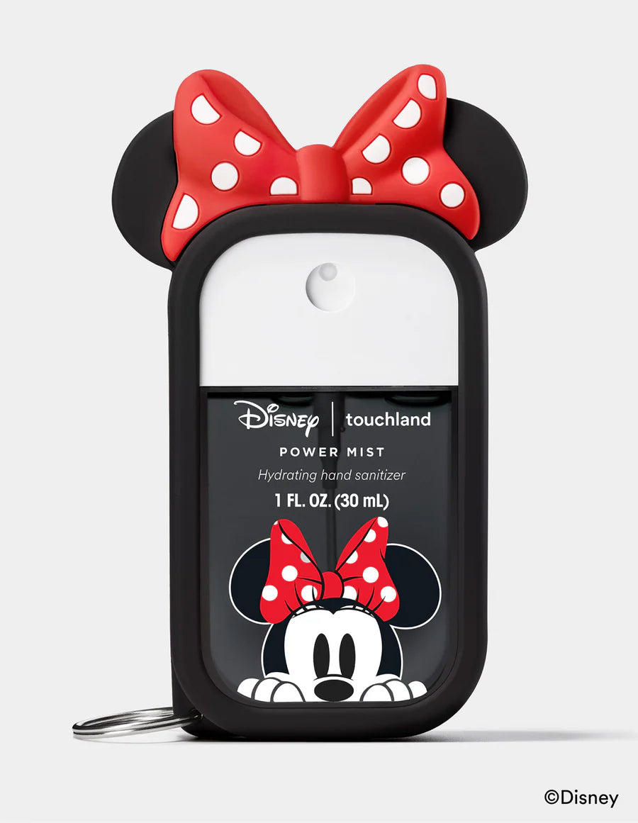 Minnie Mouse & Touchland hand sanitiser case and mist - vanilla blossom