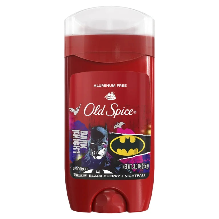 Old Spice Dark Knight Deodorant Black Cherry and Nightfall Scent, 3 oz