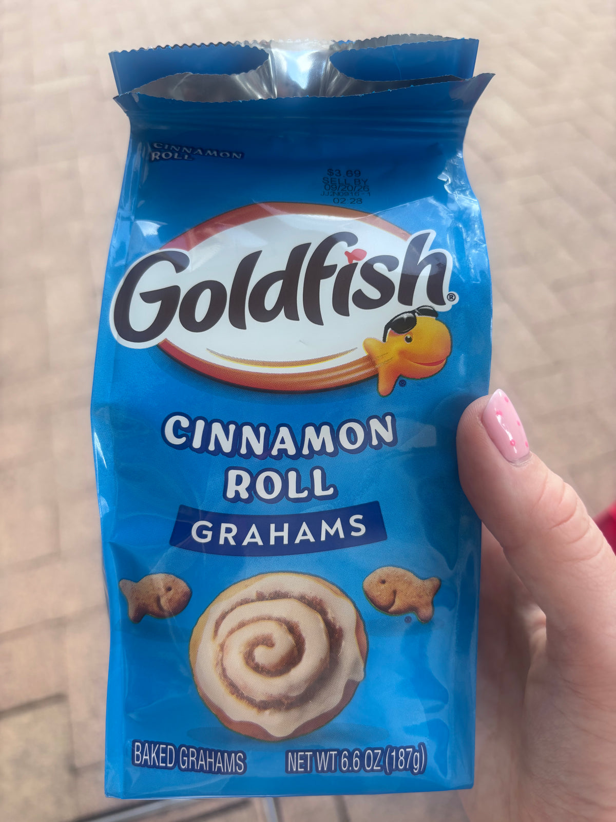 Goldfish Cinnamon Roll Baked Grahams 6.6oz