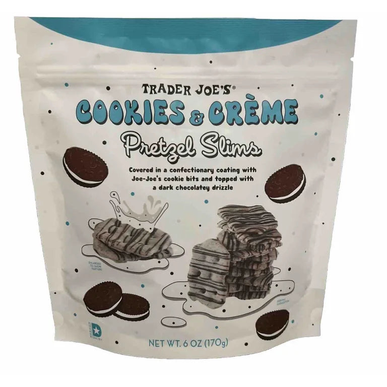 Trader Joe's Cookie & Cream Pretzel Thins