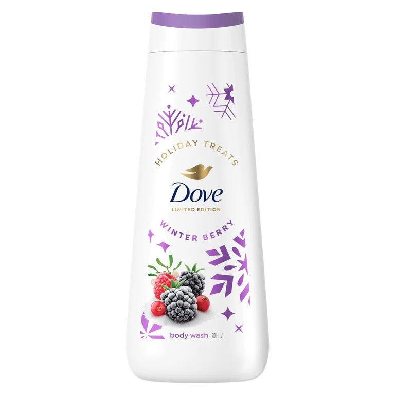 Dove Limited Edition Holiday Treats Body Wash Winter Berry 20 fl oz