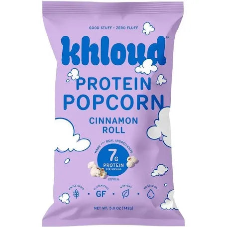 Khloud White Cinnamon Roll Protein Popcorn 4oz (Copy)
