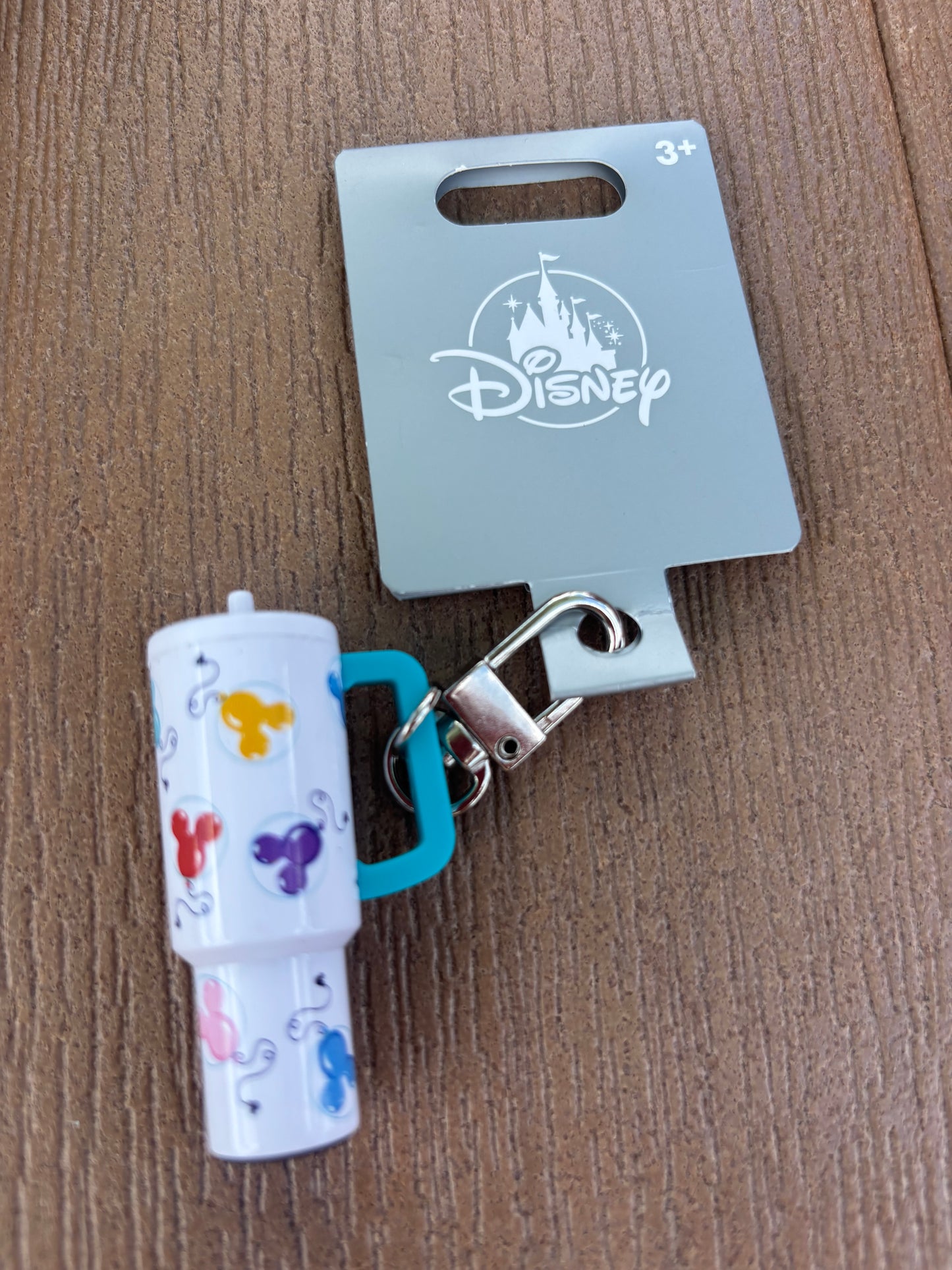 Mickey ears tumbler keyring