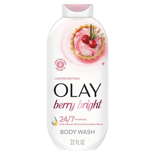 Olay Limited Edition Berry Bright Body Wash 22oz