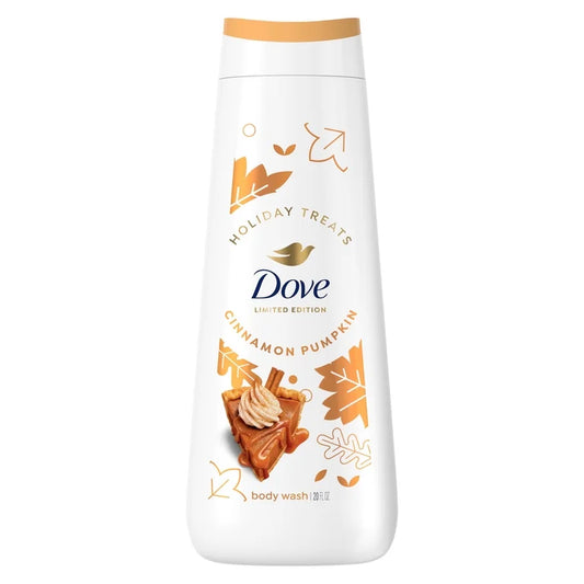 Dove Limited Edition Holiday Treats Body Wash Cinnamon Pumpkin ,20 fl oz