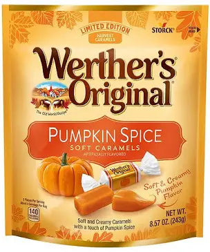 Werther’s Originals Pumpkin Spice candies 8.5oz