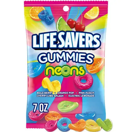 Lifesavers Gummies Neons 7oz