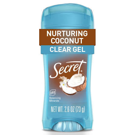 Secret Fresh Clear Gel Deodorant - Coconut