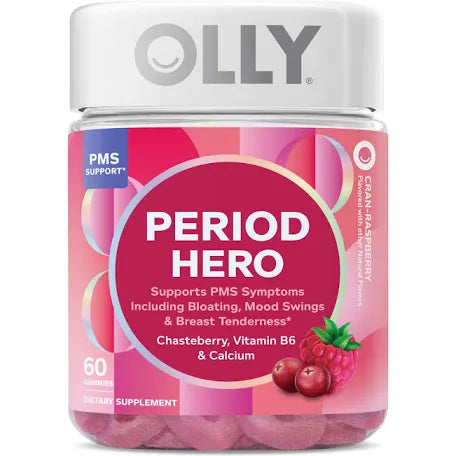 OLLY Period Hero Multivitamin Gummies - 60ct