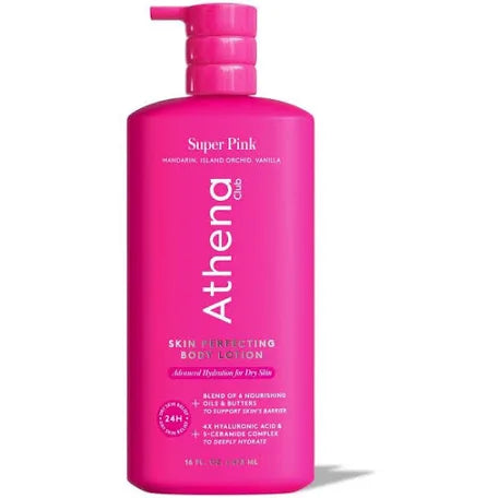 Athena Body Lotion - Super Pink - 16oz