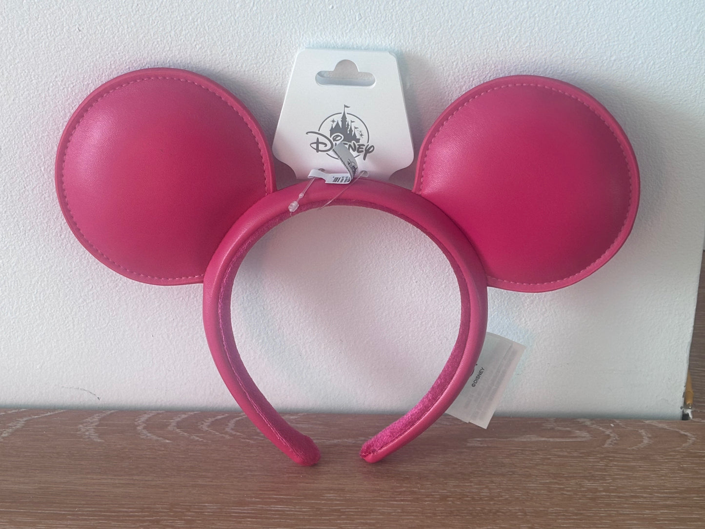 Disney WDW Logo Mania Hot Pink Minnie Ears