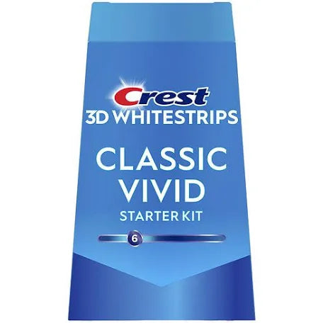 Crest Classic Vivid At-Home Teeth Whitening Kit 10 Treatments, 6 Levels Whiter