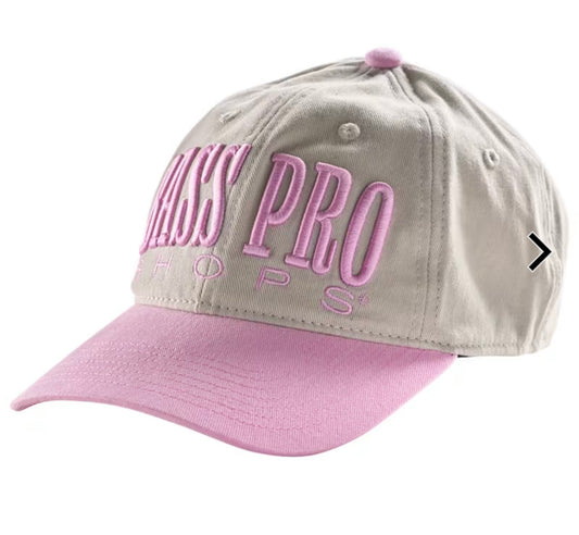 Bass Pro Shops Embroidered Logo Unstructured Cap - Lilac Chiffon
